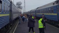 Rusia ataca tren diplomático en frontera ucraniana con máximo riesgo OTAN