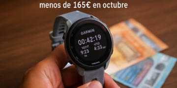 Garmin Forerunner 255 alcanza precio récord: menos de 165€ en octubre