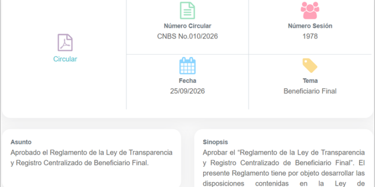Honduras activa registro de beneficiarios finales para combatir corrupción