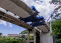 Puente Corozal alcanza hito clave: última dovela fundida en la CA-9