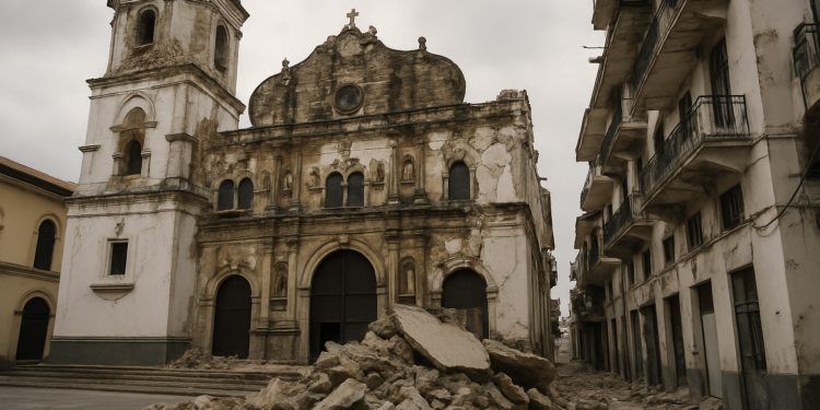 Terremoto de 7.7 en Panamá daña iglesias y edificios en centro-sur del país